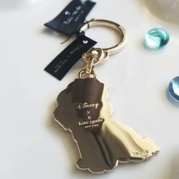 🐶DISNEY X KATE SPADE LADY from LADY & THE TRAMP KEYRING/BAG CHARM 🐕 - Picture 2 of 5